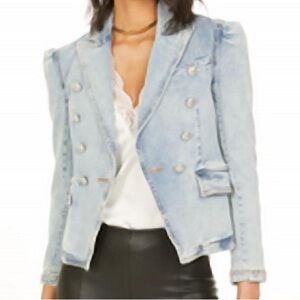 Generation Love Sutton denim blazer